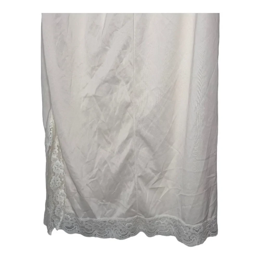 Vintage JC Penney Long Nylon‎ Slip Small - Picture 3 of 7